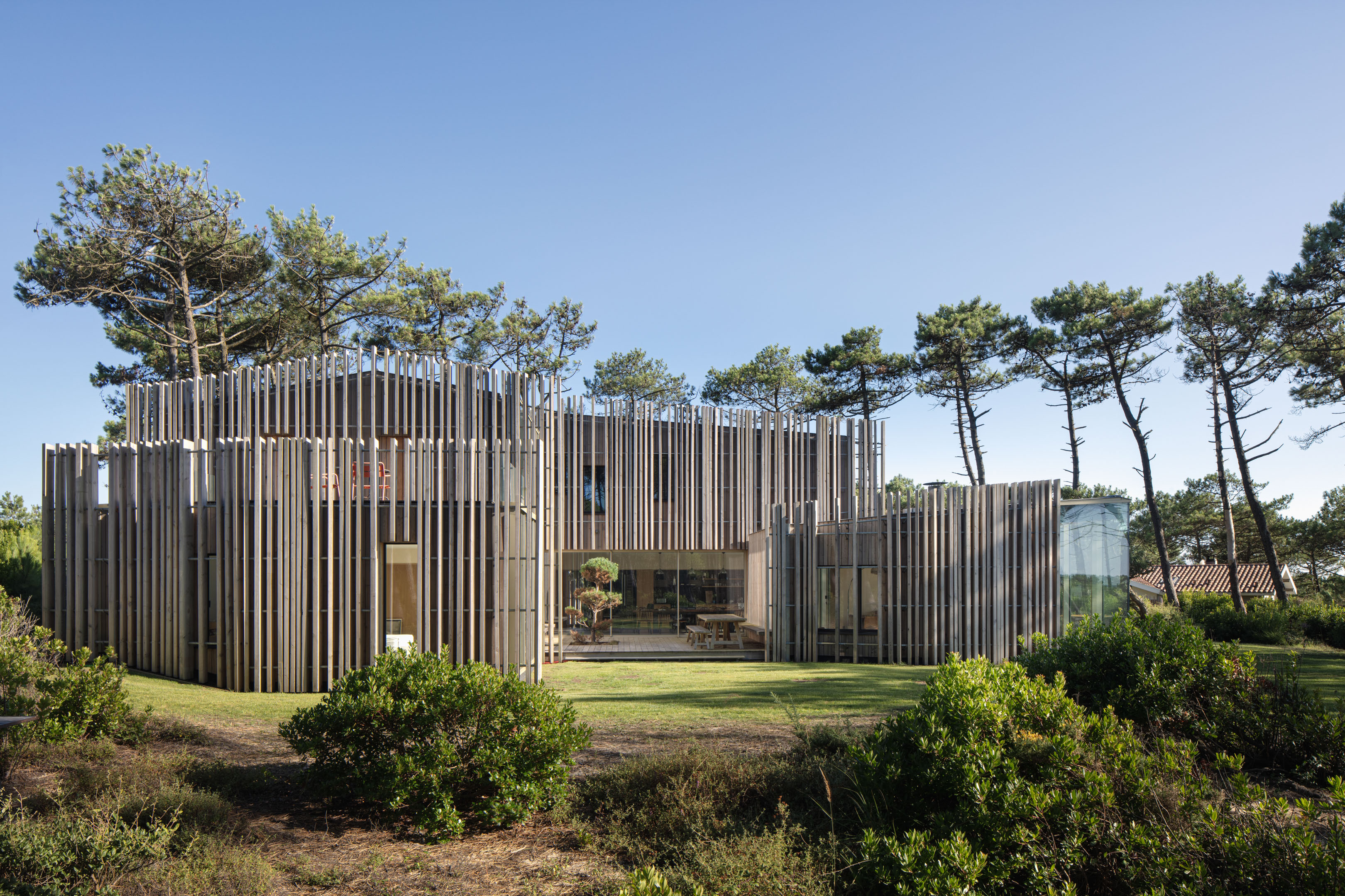 OECO Architecture — Courant d'Huchet, photographie de Thomas Liaunet