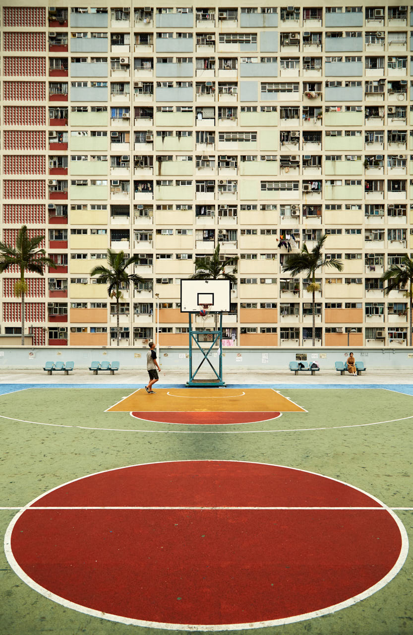Terrain de Basketball
